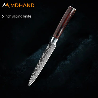 Eksklusive kjøkkenkniver med Japansk designstil, laget med presisjon med skarpe blader for deg som vil løfte matlagingen.